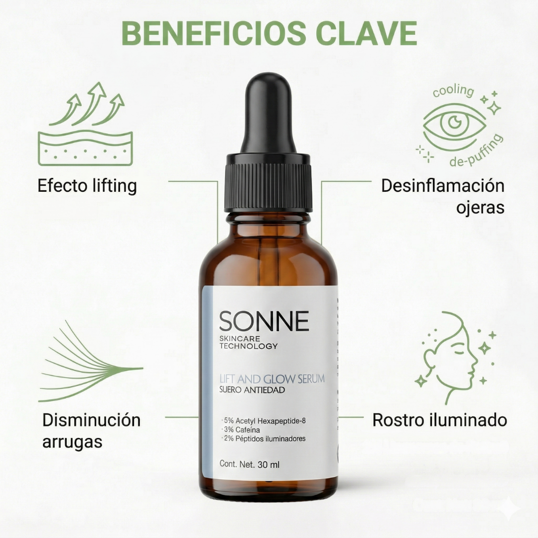 Lift and Glow Serum benefits