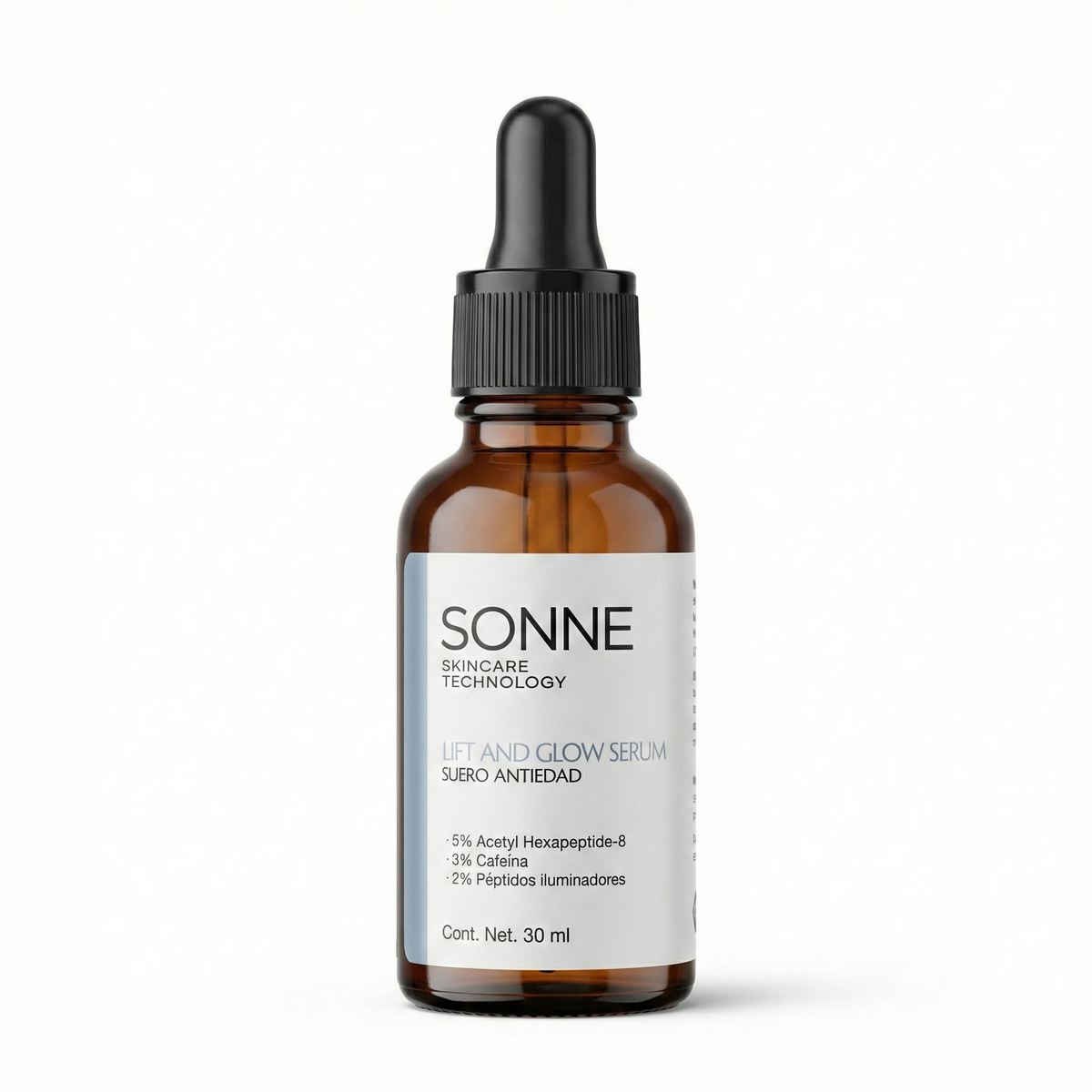 Sonne Lift and Glow Serum bottle